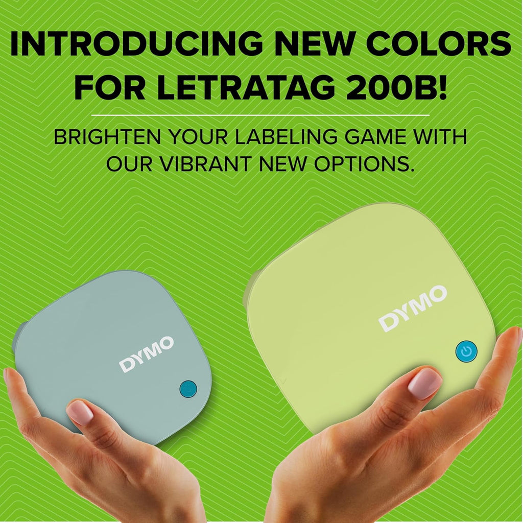 JJEAN-LetraTag 200B Bluetooth Label Maker, Compact Label Printer, Connects Through Bluetooth Wireless Technology to iOS and Android, Include - Image 2