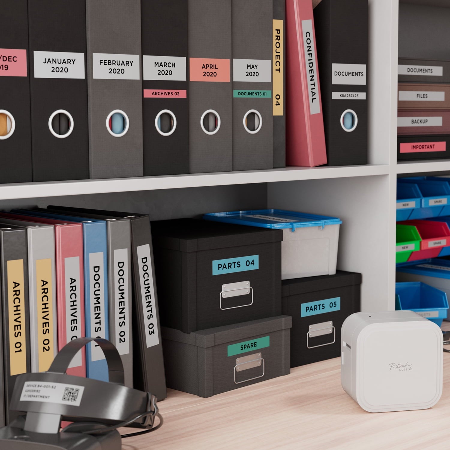 CUBE XP Label Maker with Bluetooth Wireless Technology - Image 6