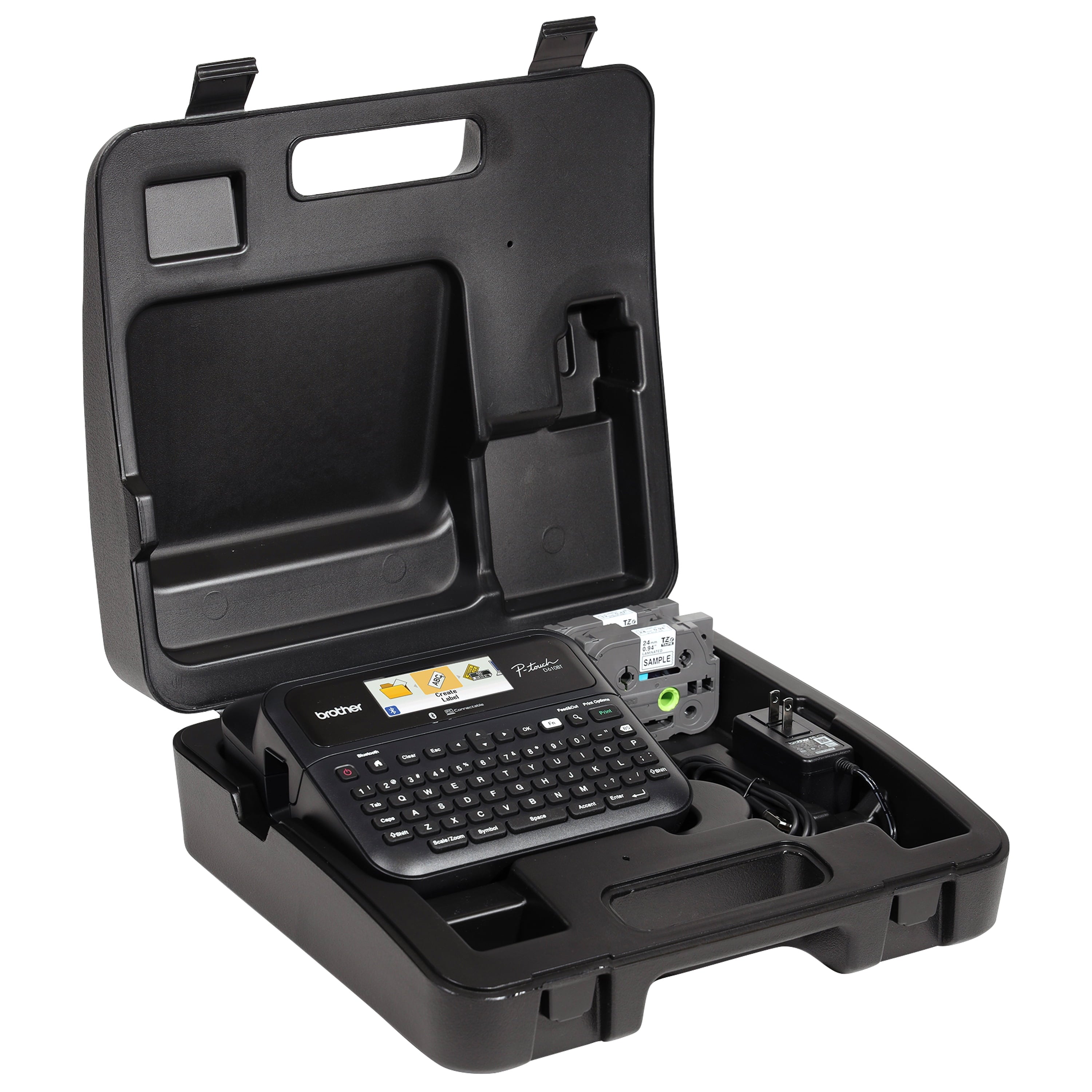 P-touch Business Professional Cected Label Maker with Bluetooth Cectivity, includes carry case and 4m Black Print on ... - Image 2
