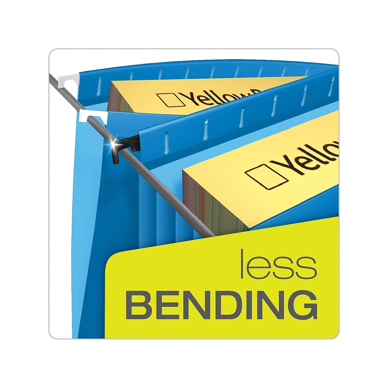 Letter-Size Hanging Pocket File Organizer, Assorted, 4 Pack - Image 5