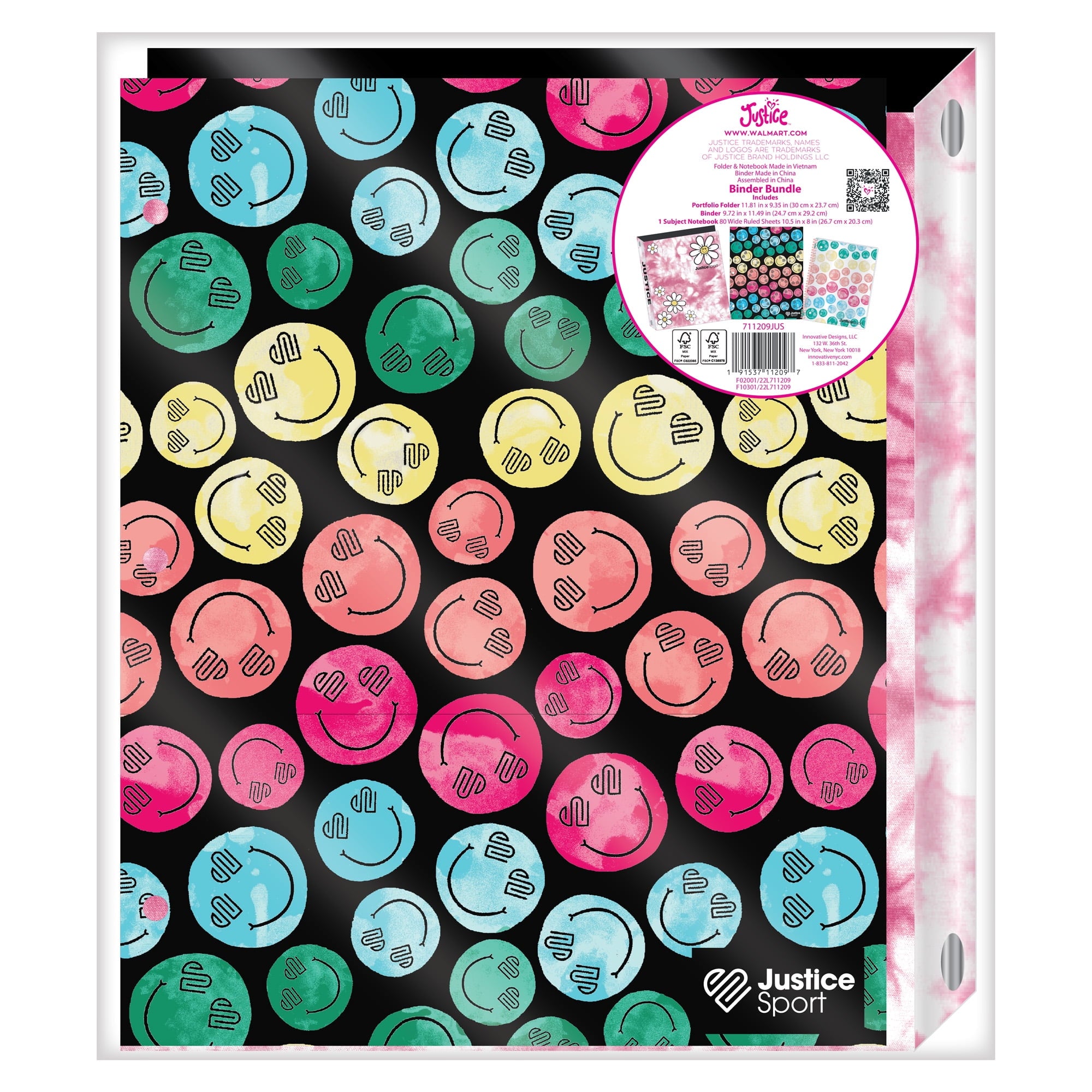 Justice Groovy Vibes Binder Bundle, 3 Pieces - Image 6