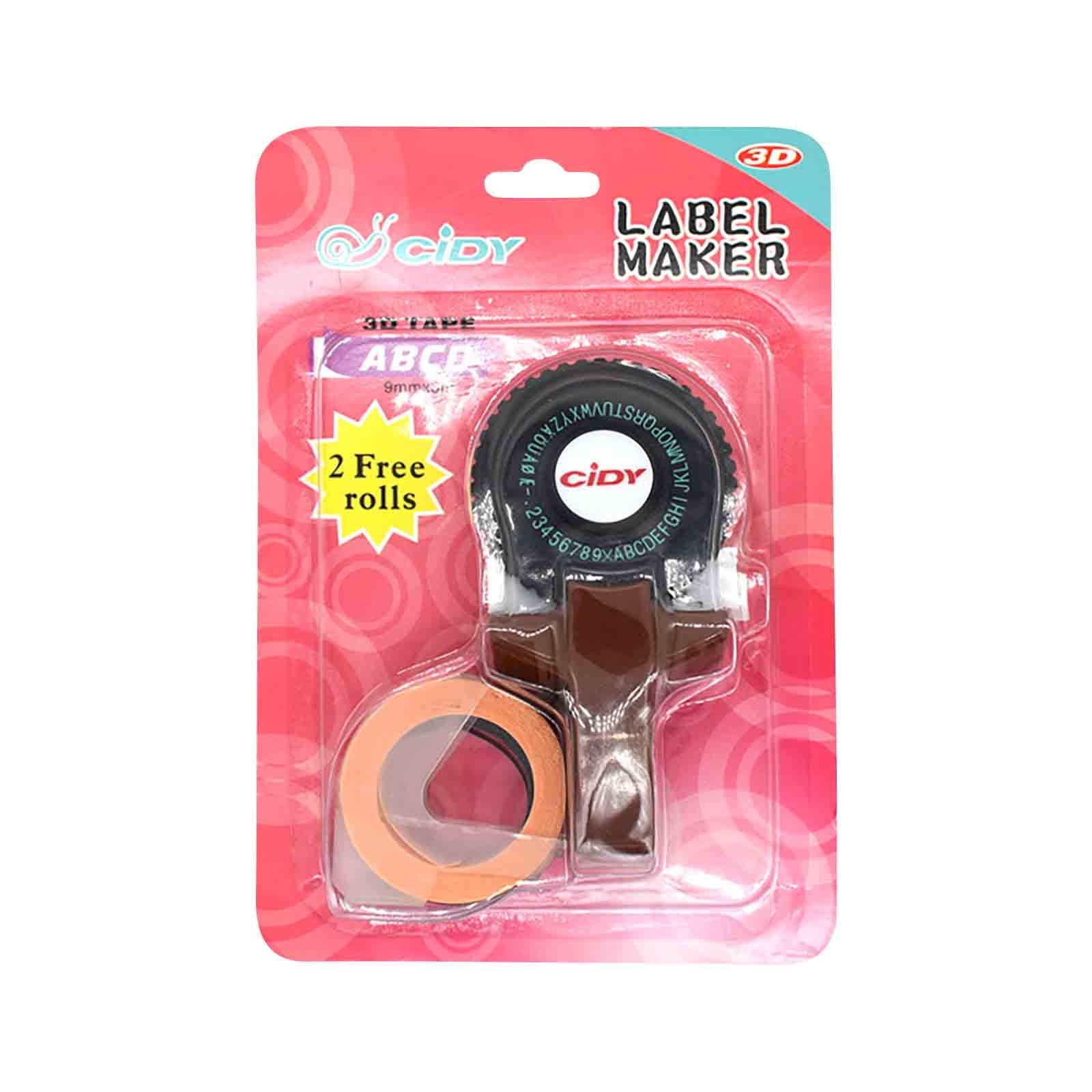 Embossing Label Maker Machine with Tapes, Omega S Vintage 3D Embosser, Old School Handheld Label Printer, Portable Re... - Image 4