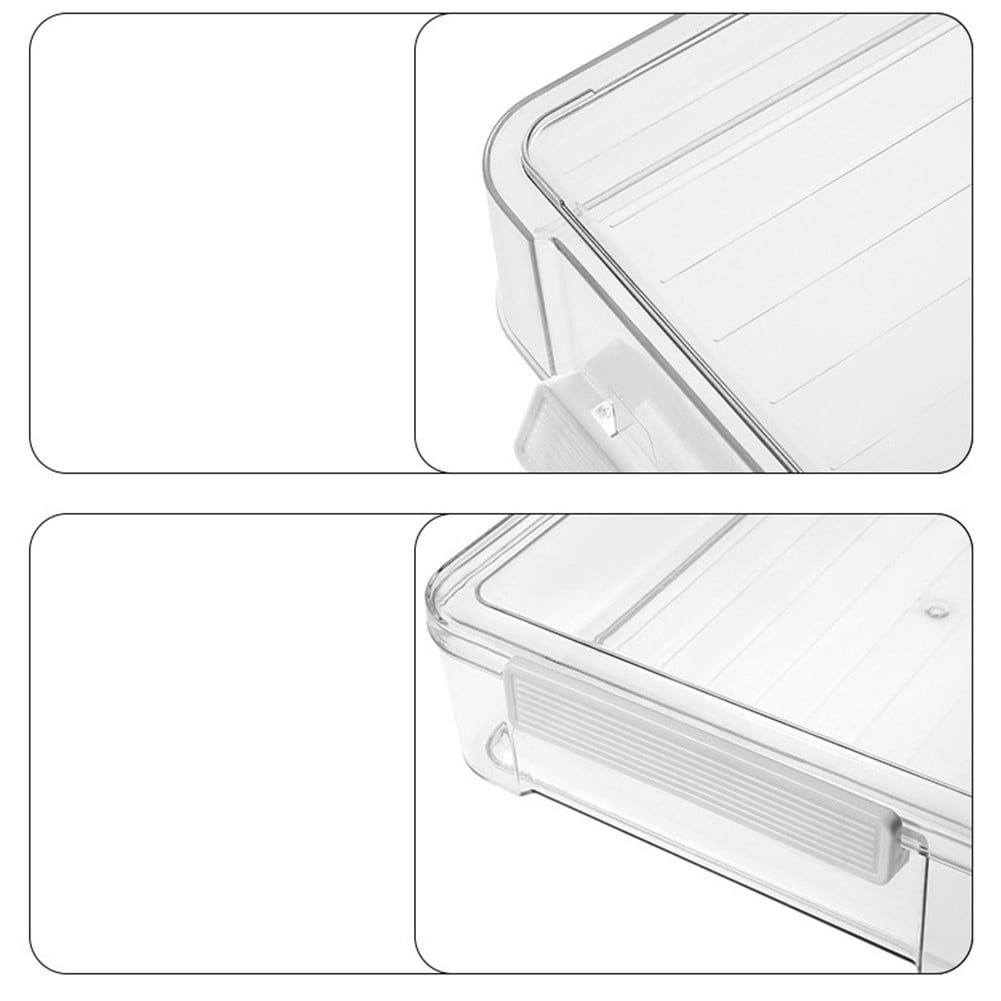 Box Desktop Office Test Paper Printing Paper Box Case Paper File Folder Transparent File Organizer - Image 5