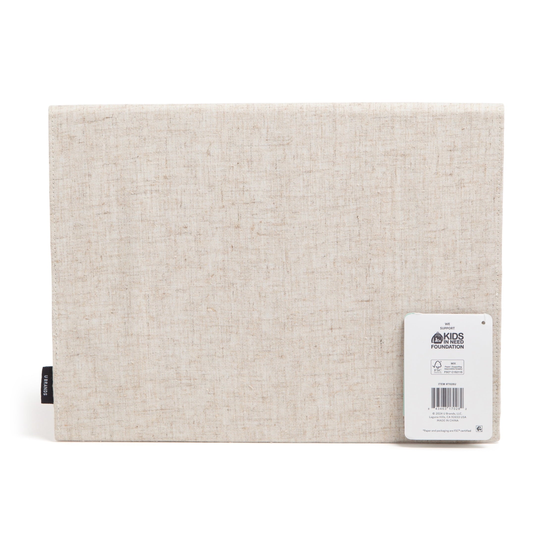 UBrandsLinen Document Holder File Sorter, 13 x 9.75in., Beige - Image 2
