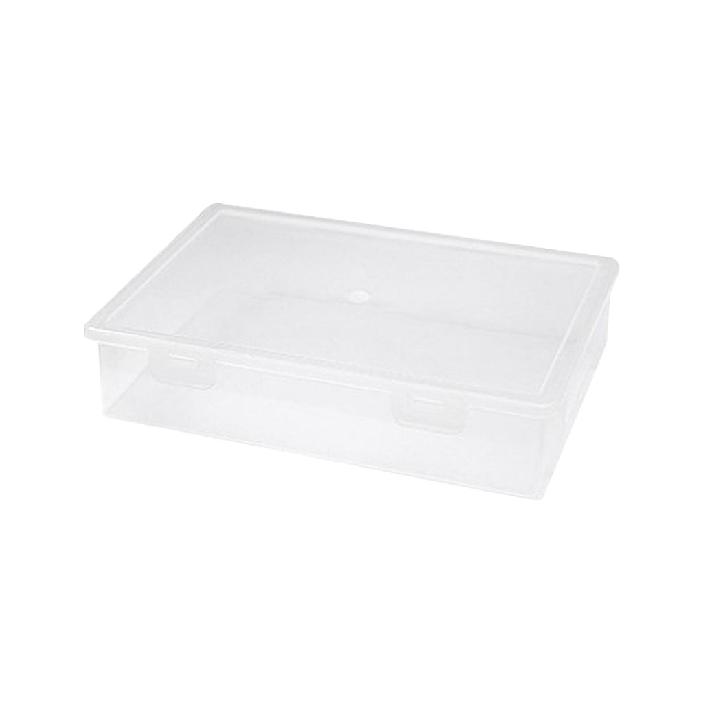 Upgrade Clear A4 File Box Paper Organizers Holder Clearance! Transparent Document Paper Project Case,Plastic Paper St... - Image 2