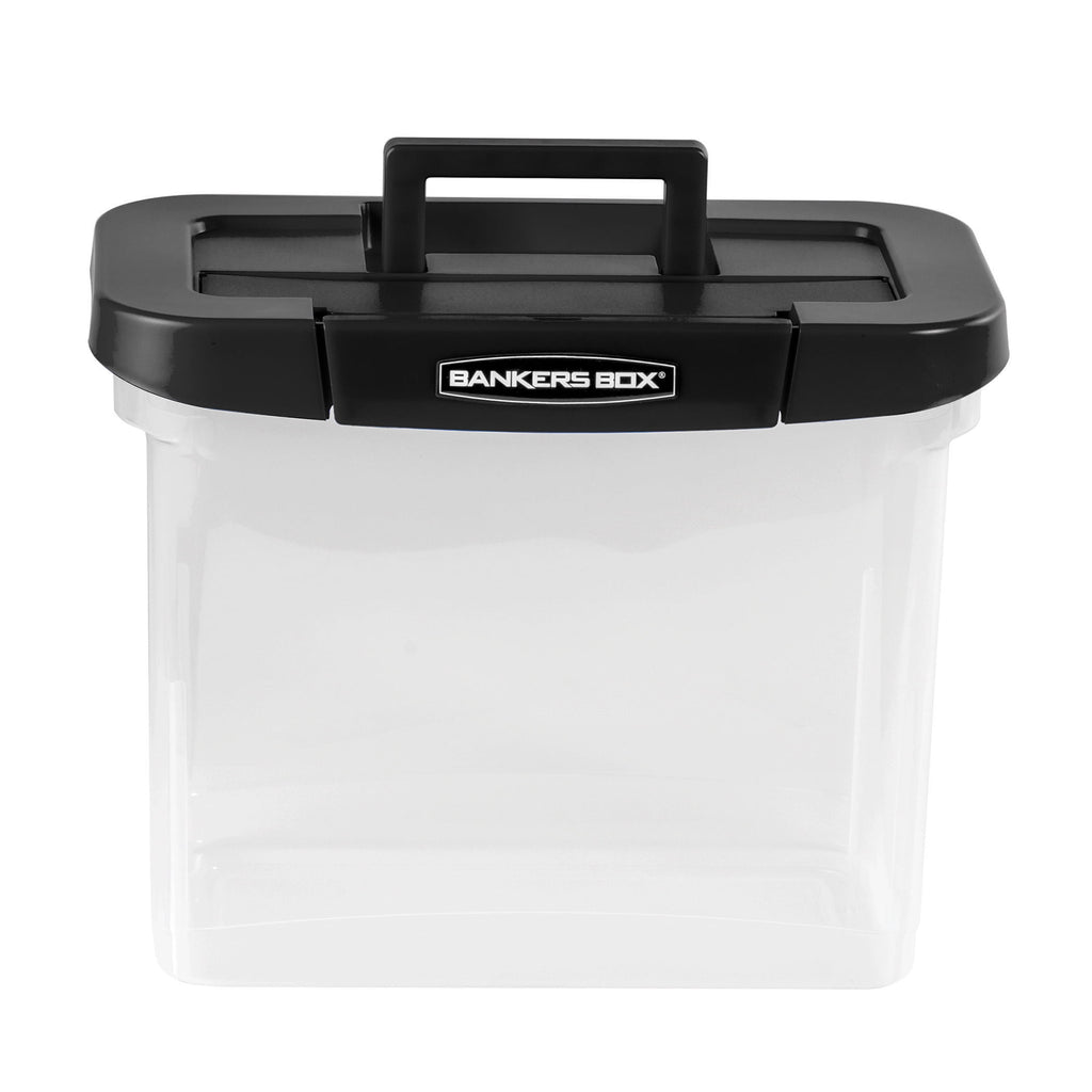 Plastic Letter Size File Organizer, Clear - Image 2