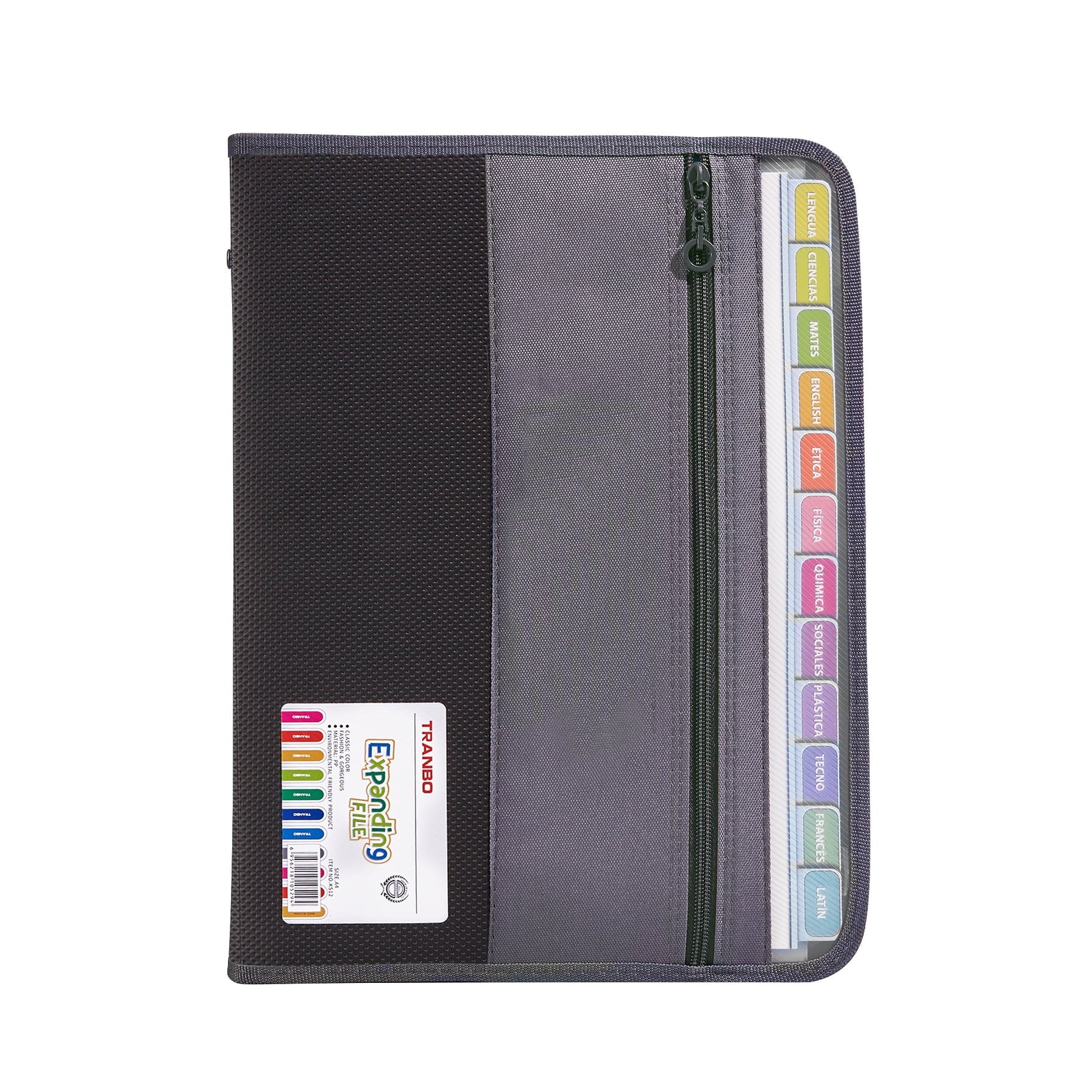 Document Expanding Folder with 13 Pockets Document with Handle & Labels, Portable Home Travel Safe Storage for Letter...