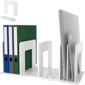 Adjustable vertical file divider, expandable upright file shelf, desktop folder organizer, school office file organiz...