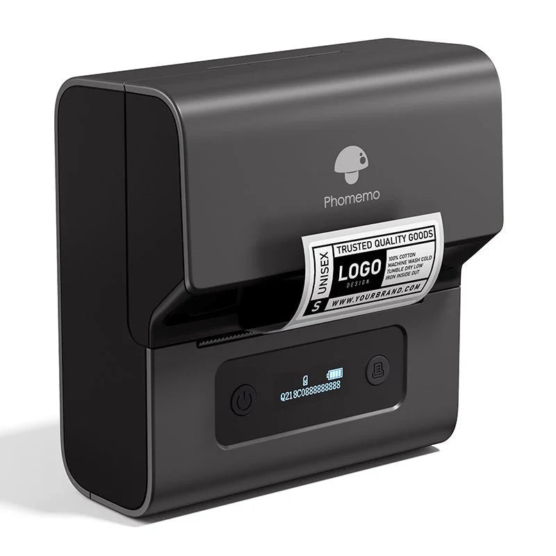 Upgraded3Inch Bluetooth Thermal Label Printer, Wireless Bluetooth Labeling System for Retail, Warehouse & Home Organi...