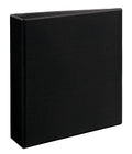 2" Heavy-Duty View Binder, One Touch Slant Rings, Black, 500 Sheets
