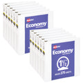 Standard View Binder, 1.5" Round Rings, White Binder (05726) - 12 Pack
