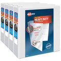 Heavy Duty 4 3-Ring View Binders