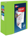 Heavy-Duty View Chartreuse 5" Binder (79815)
