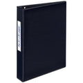 Avery Mini Binder, 1" Round Rings, Black Binder (27257)