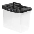 Plastic Letter Size File Organizer, Clear
