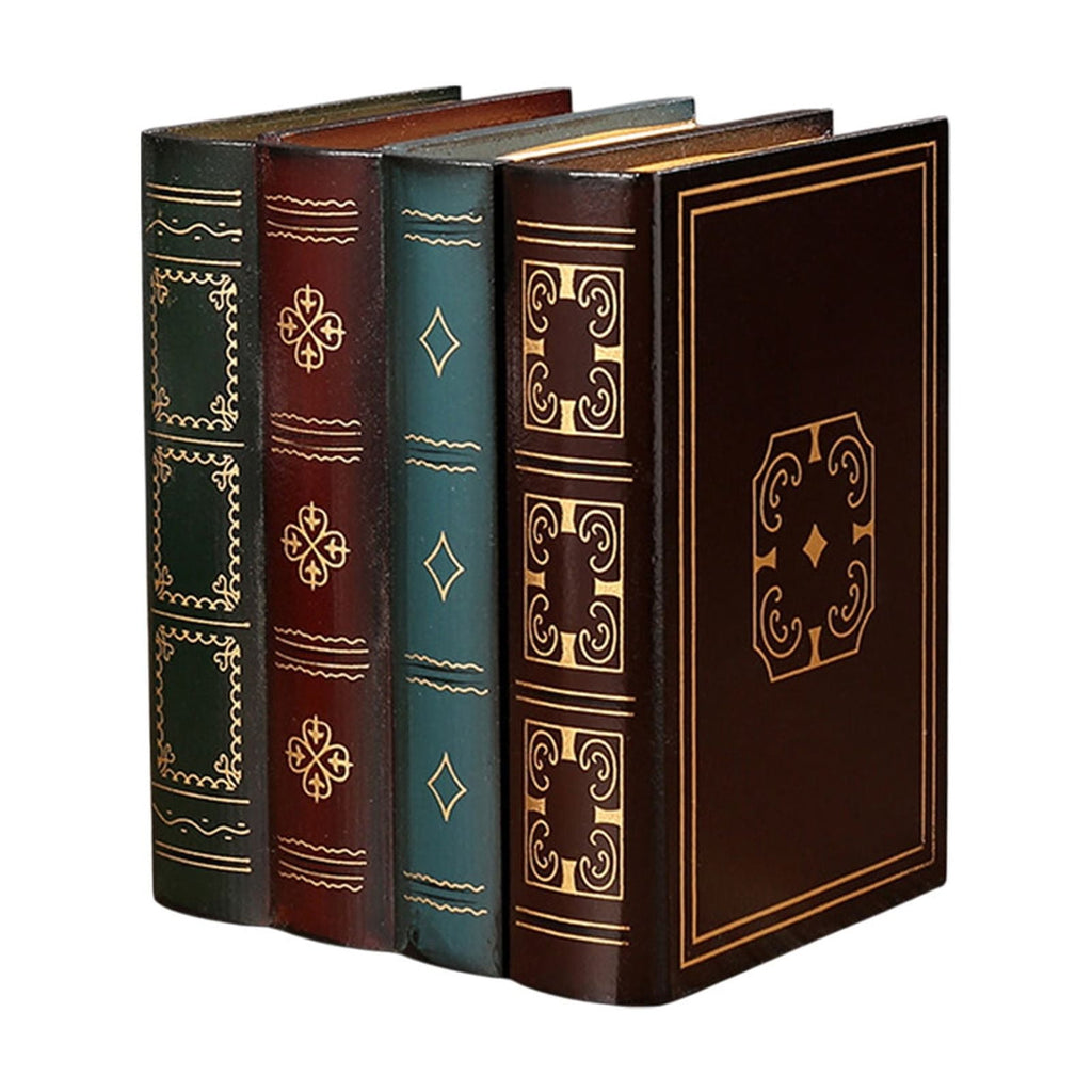 Book Box Book Shaped Storage Box Fake Book Decor Book Prop Hollow Book Decorative Box Vintage Book Novel Look Storage...