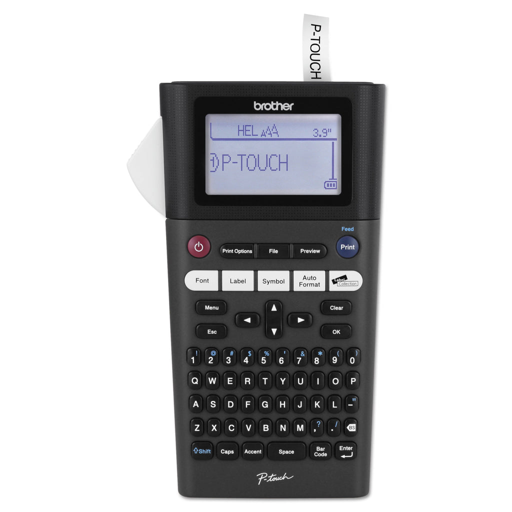 Handheld Labeler with One-Touch Formatting