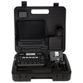 Business Expert Cected Label Maker with Bluetooth Cectivity, includes Carry case and 4m Black Print on Clear Sample L...