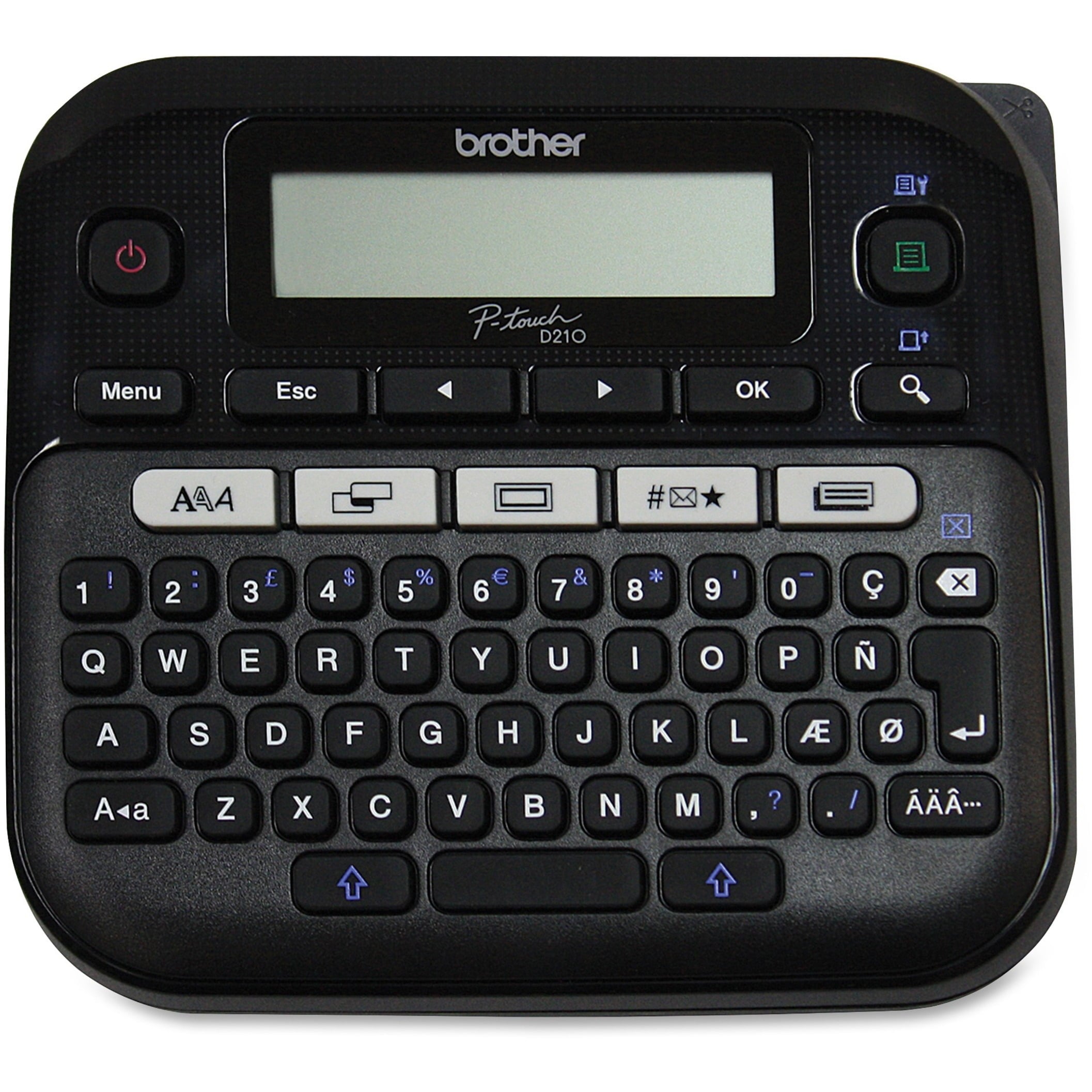 P-touch, Easy-to-Use Label Maker, One-Touch Keys, White