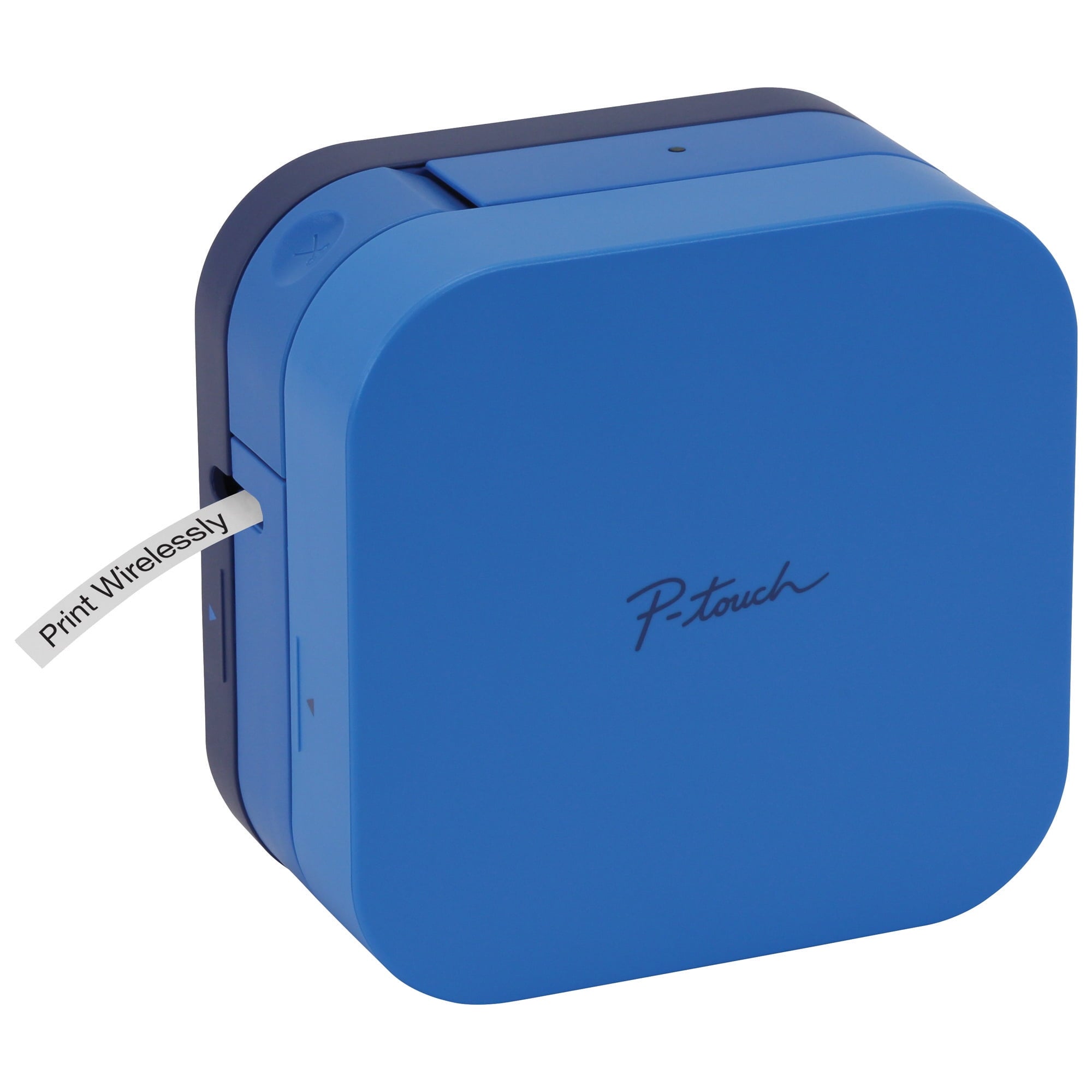 P-Touch Cube Smartphone Label Maker, Bluetooth Wireless Technology - Blue