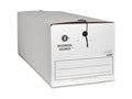 Light Duty Letter Size Storage Box, White, 12 / Carton (Quantity)
