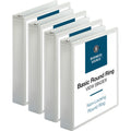 Round Ring View Binder - 1 1/2" Binder Capacity - Letter - 8 1/2" X 11" Sheet Size - 350 Sheet Capacity - Round Ring ...