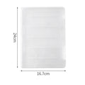 Clear Plastic File Storage Box with Lid,Document Organizer for Home Office,School Supplies,A4 Paper Holder,Stackable ...