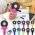 Embossing Label Maker Machine with Tapes,Mini Portable Embossed Label Printer with 2 Rolls Embossing Label Tapes,Manu...
