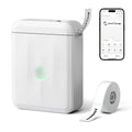 Mini Label Maker Machine With Tape Portable Thermal Printer Sticker Labeler Multiple Templates For Office Organizatio...