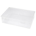 Document Organizer, Clear A4 File Box, Portable Project Case Desk File Container Holder, Office Supplies Documents Or...
