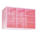 Desktop Plastic Organizer,Drawer Storage Box with 9 Mini Drawers,Drawer Storage Case,Office Supplies Storage Box,Smal...
