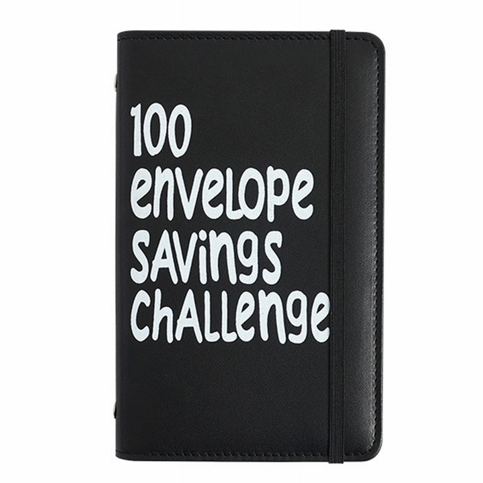 DreamyJuly 100 Envelopes Saving Challenge, Money Saving Binder with Envelopes for $5,050 Savings Challenge - Budget B...