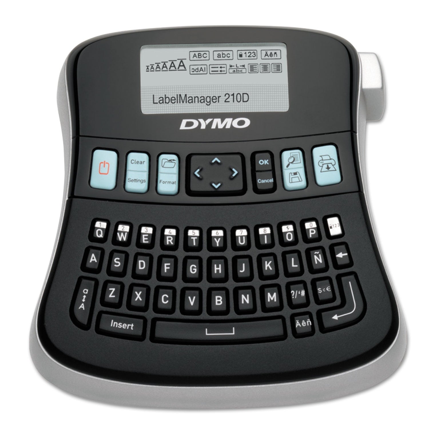 Dymo Labelmanager 210d Label Maker, 2 Lines, 6.1 X 6.5 X 2.5