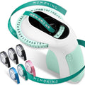 Embossing Label Maker 3D Embossing Label Printer Machine with 6 Rolls Emboss Tapes, Handheld Embosser, Green