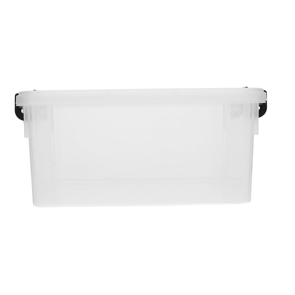 Document Plastic Storage Box Sleek Design For Office Workers 1Pack 11.8X9.1X5.6In