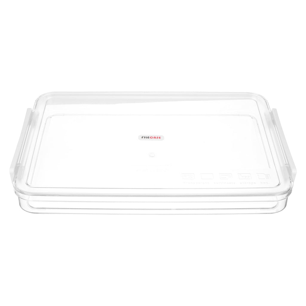 Lightweight Transparent File Case with Lock Pet ABS Material Document Storage