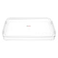 Lightweight Transparent File Case with Lock Pet ABS Material Document Storage