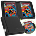 Comic Book Binder, 1 Pocket, Holds 32 Comic Book, Black and Black