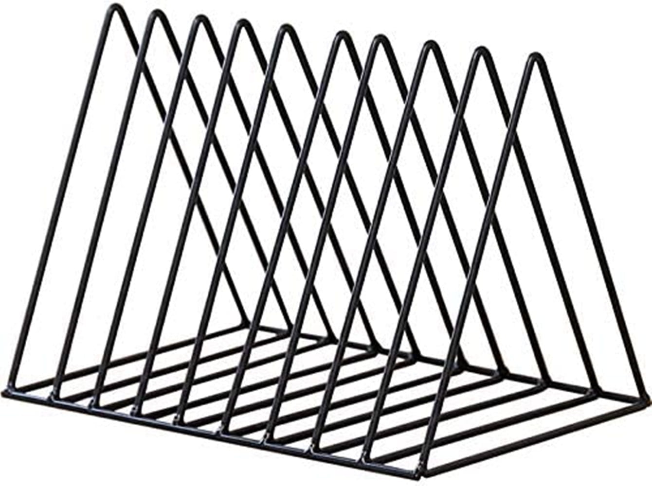 Magazine Rack Desk Organizer, File Holder for Desk | Modern Office Organizer, Triangle Book Holder, Desk Folder Organ...