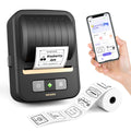 Bluetooth Portable Label Maker Machine, Thermal Printer for 3/4" to 2" Labels, Wireless Sticker Printer for Home, Off...