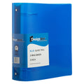 Plastic 3 in Binders, 3 Metal Rings, Sold Individually