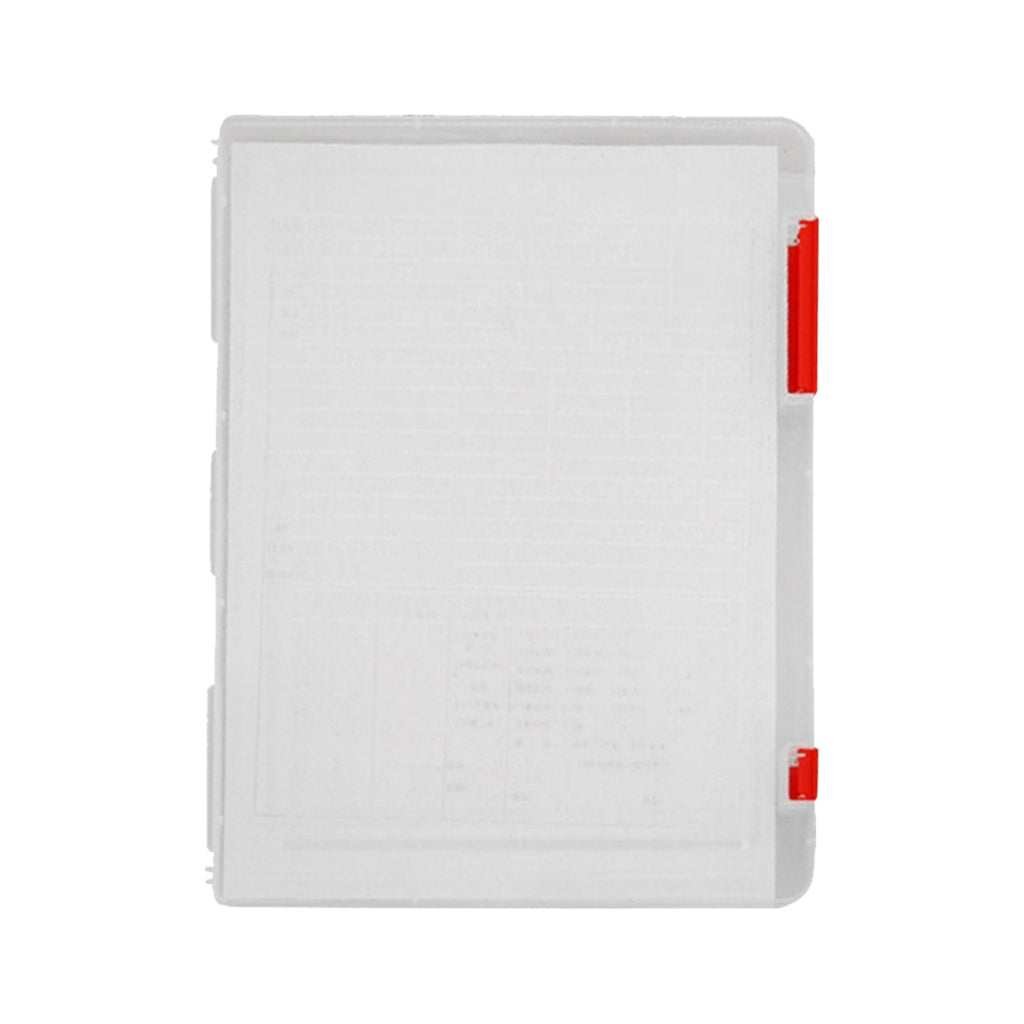 A5 File Box , File Organizer with Snap-tight Lid, Transparent Plastic Document Paper Filling Case, Magazine and Photo...