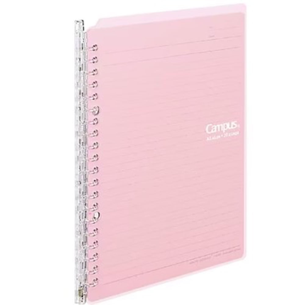 Smart Ring binder, Up to 25 Sheets, B5, Light Pink (ル-)