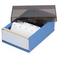 Index Card Holder Rolodex Business Card File Large Plastic Index Card Storage Box Office