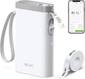 Label Maker Machine with Tape, P21 Bluetooth Label Printer, Wireless Mini Label Makers with Multiple Templates for School Office Home, White