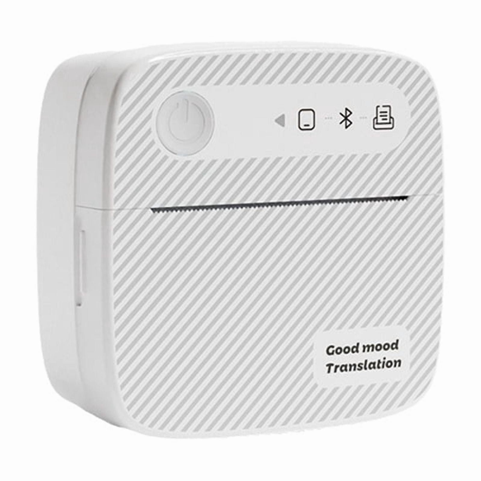 with Tape Portable Bluetooth Printer Inkless er for Home Kitchen School Office As Shown