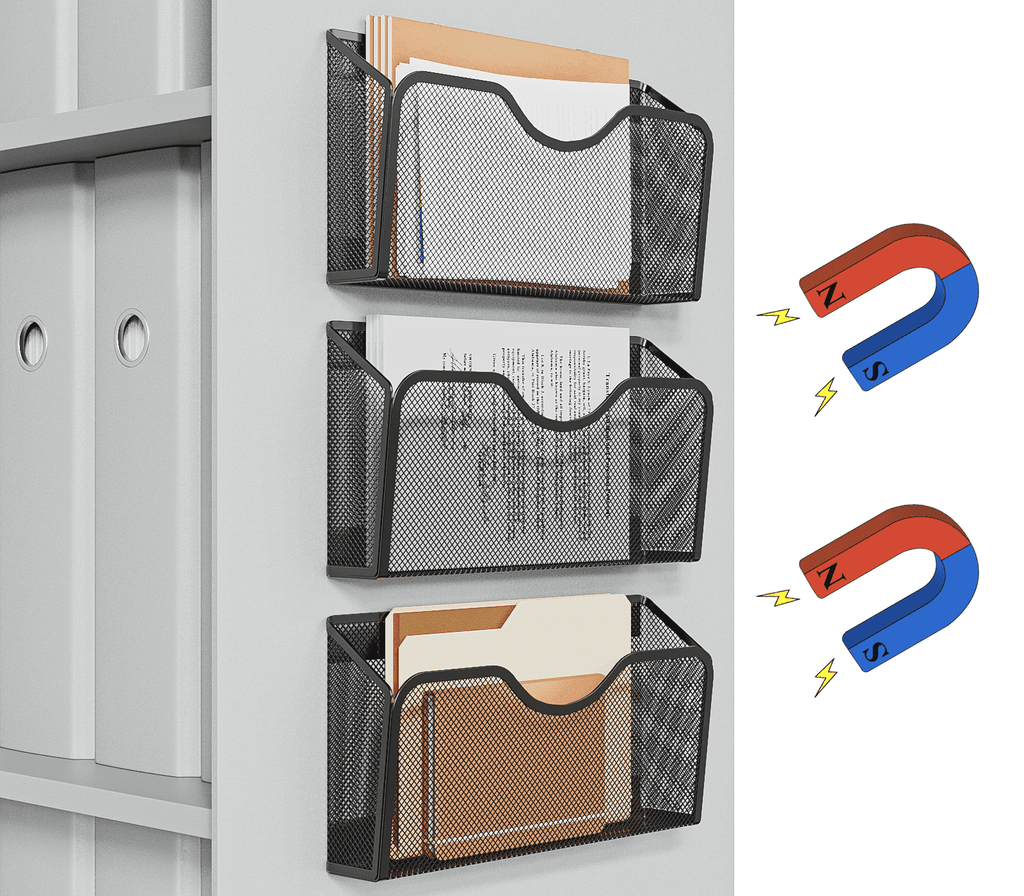 Paper Mail Organizer No Drilling Magazine Paper Document / Hanging Organizer