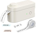 MakeID Label Maker Machine With Tape - Portable & Rechargeable Label Makers With Built-In Cutter, .63" Waterproof Tape - Wireless Label Prin