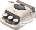 Portable Bluetooth Direct Thermal Label Maker with Tape, White