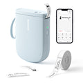 NIIMBOT D11 Upgraded HD 300 dpi Label Maker Mini Bluetooth Wireless Label Printer Inkless Labeler Rechargeable（Blue)